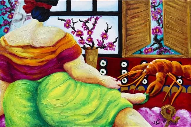 Madame Japonnais II — Engelien   Kooy