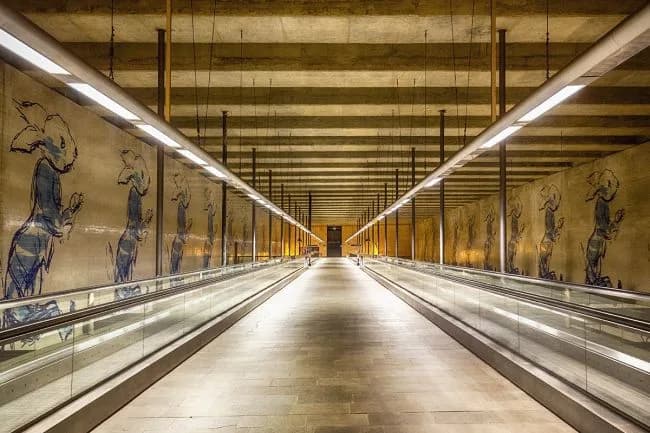 Metrostation Lissabon — Ard Bodewes