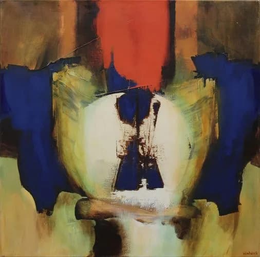 Abstract painting 4 / NA 9508 —  Hans van Horck