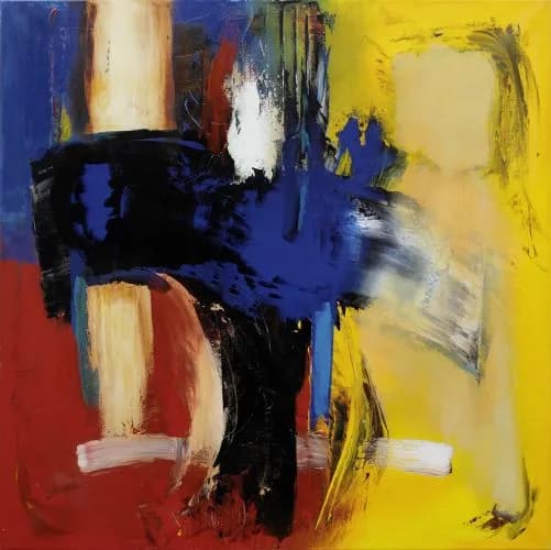 Abstract painting / NA 9502 —  Hans van Horck