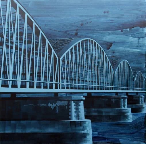 Spoorbrug Rotterdam — Hans   Wap