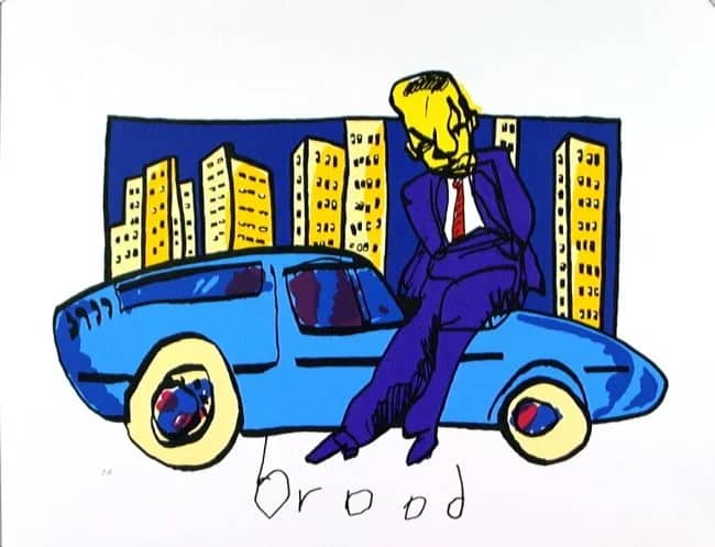 Blauwe porche — Herman Brood