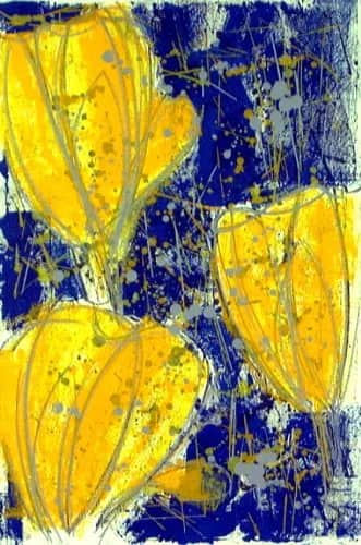 Tulpen staand geel /50 — Ad van Hassel