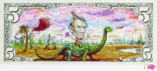 Five dollar, Dino /100 — Kamile Proost