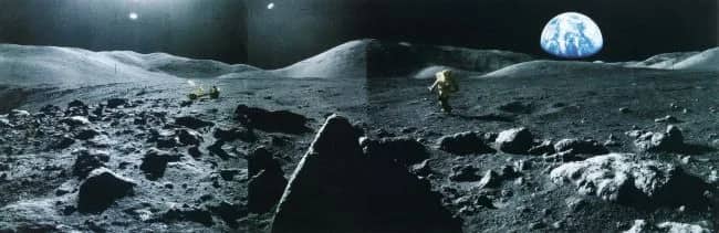 Man on the moon — Unknow artist Anonymous