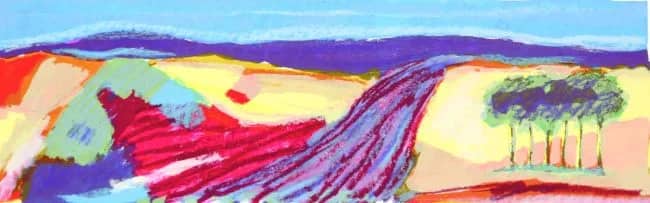 Montagne bleu II — Willem Brauck