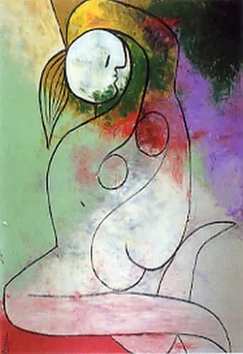 Femme couchee a la meche blonde — Pablo Picasso