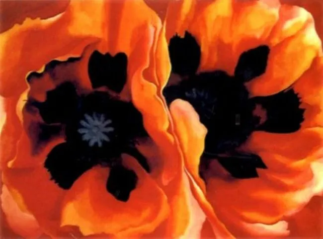Oriental poppies — Georgia O"keeffe