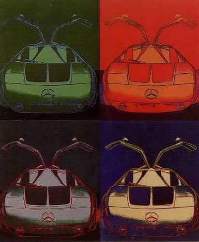 Mercedes c111 — Andy Warhol