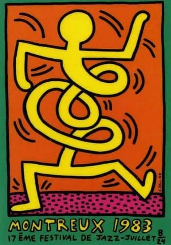 Jazz festival 1983 — Keith Haring