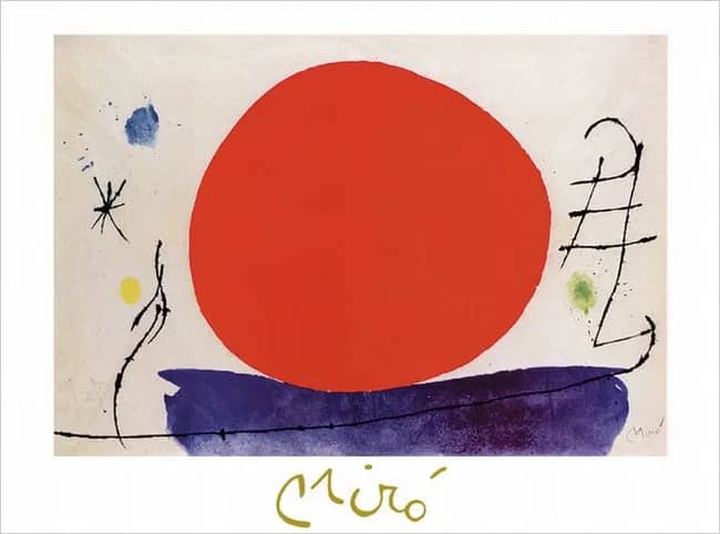 Senzo titolo — Joan Miro