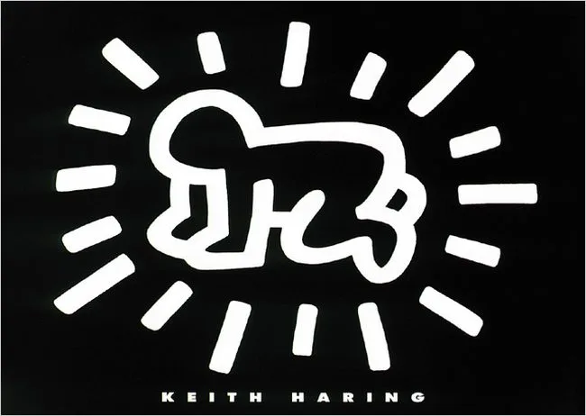 Baby (black) — Keith Haring