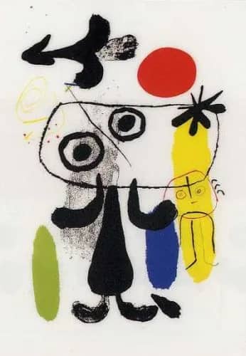 Dans le soleil, 1950 — Joan Miro