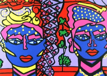 Twee vrouwen /100
