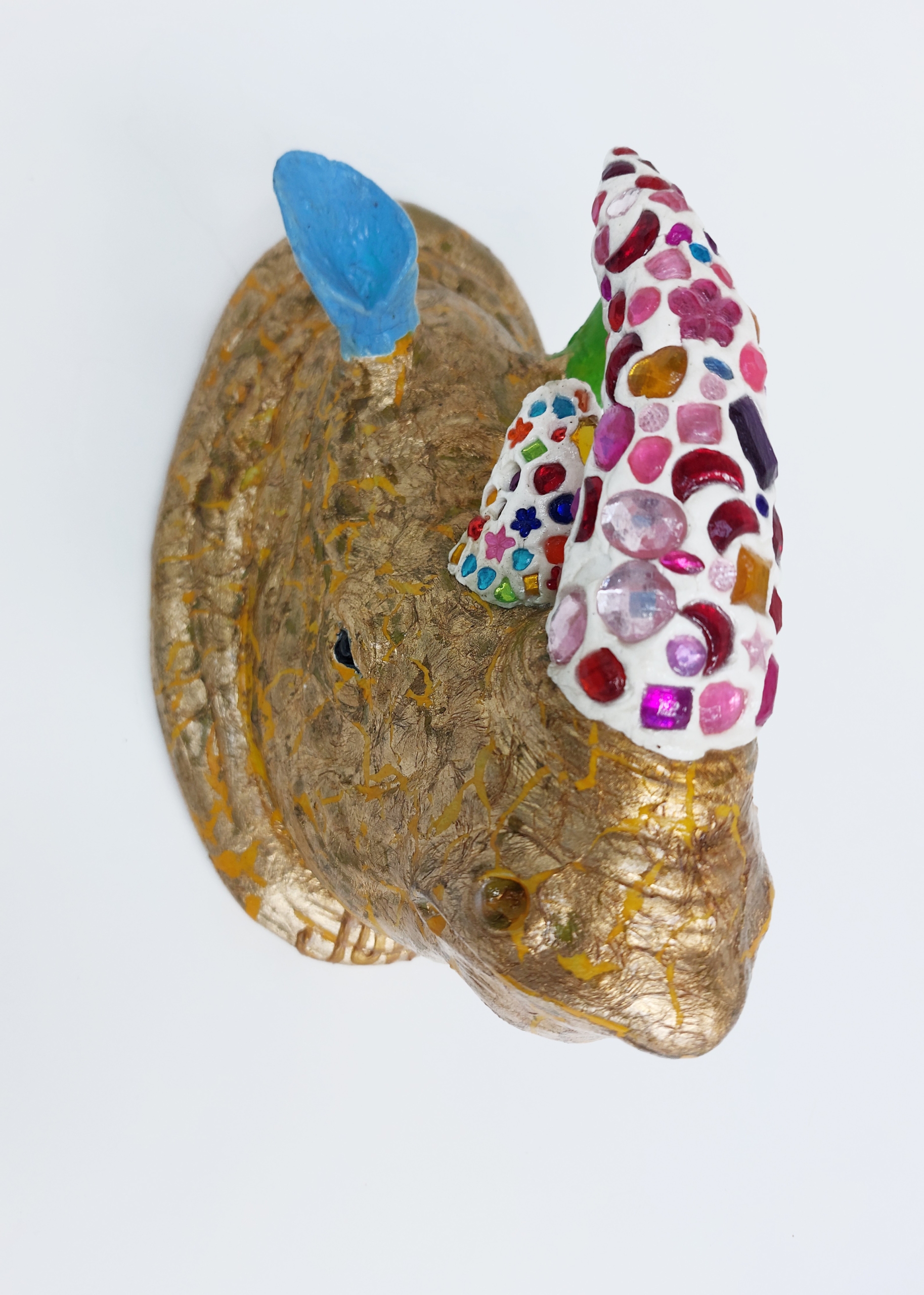 Rhino #4 (muur sculptuur)