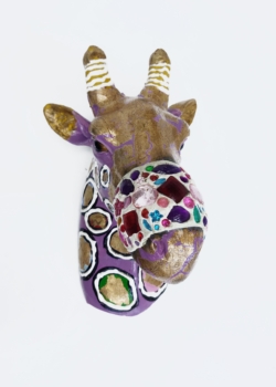 Giraffe #3 (muur sculptuur)