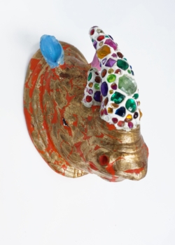 Rhino #2 (muur sculptuur)