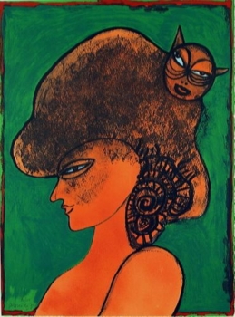 La tete et Chat I /150