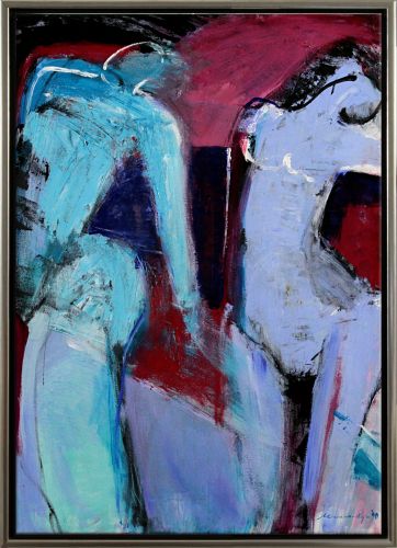 Naked together