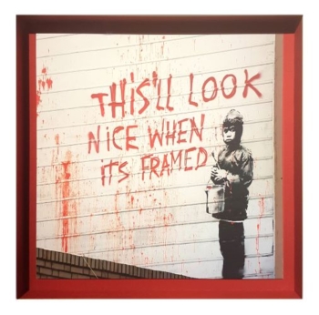 Nice when its framed