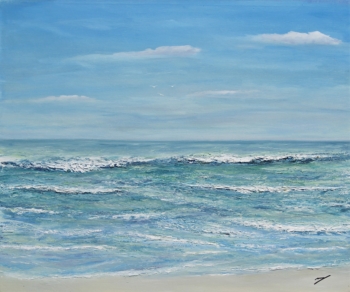 Noordzee juni kalm