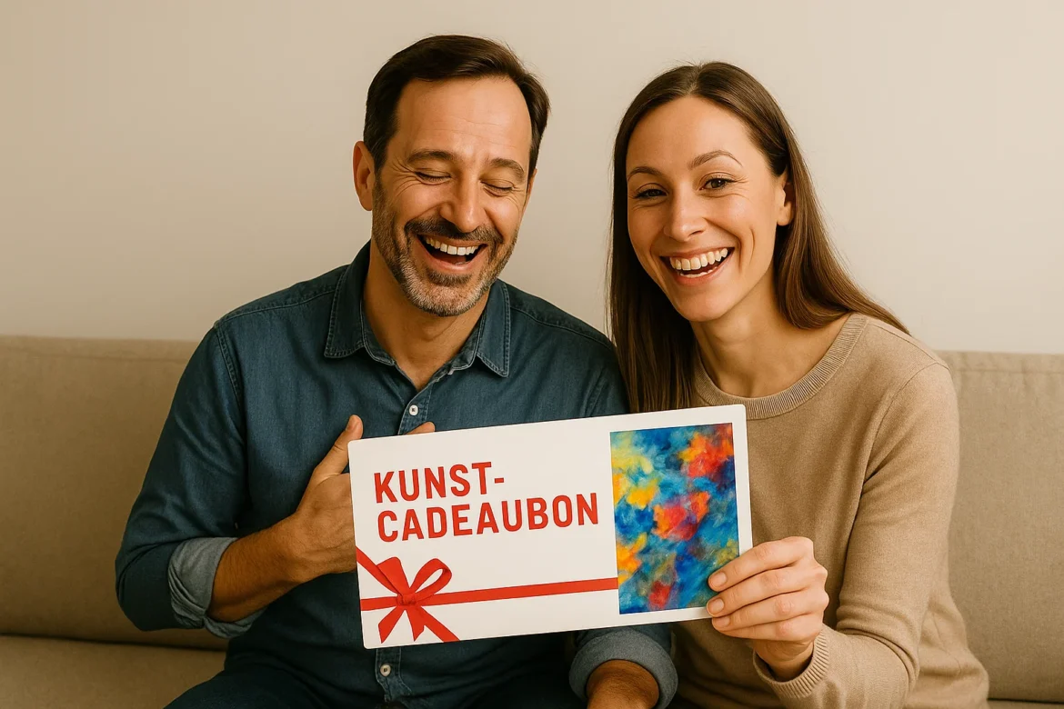 Geef een kunst kadobon: een bijzonder cadeau dat blijft verrassen